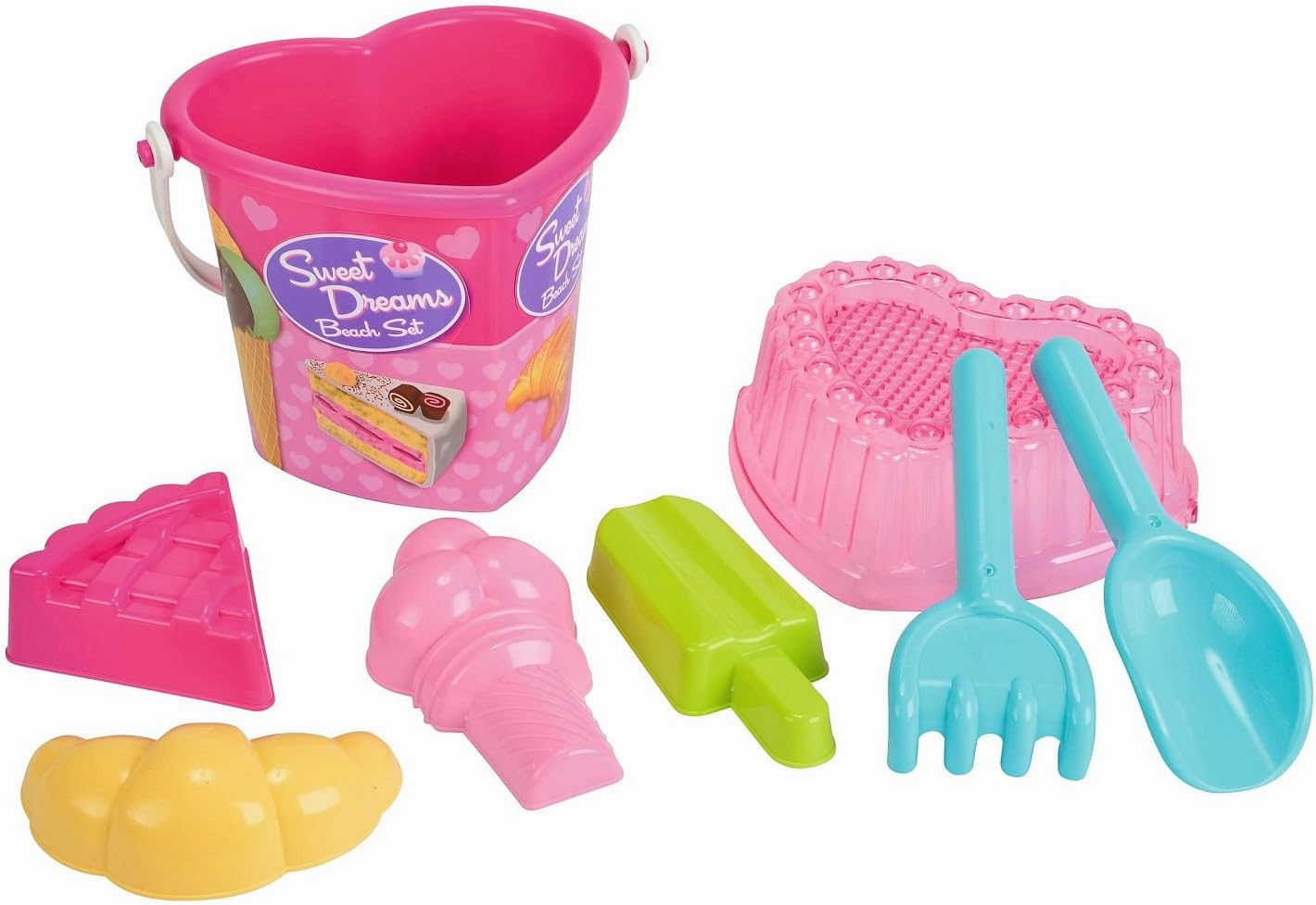 Androni Giocattoli S.R.L. Sweet Bucket (8-Piece, Set of 17)