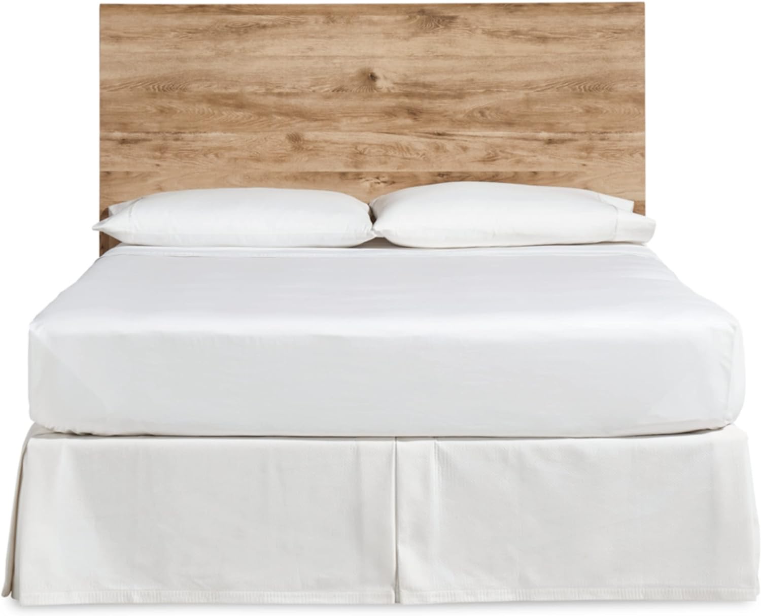 Signature Design by Ashley Hyanna Rustic Decorative Laminate Panel Headboard ONLY, Queen, Brown