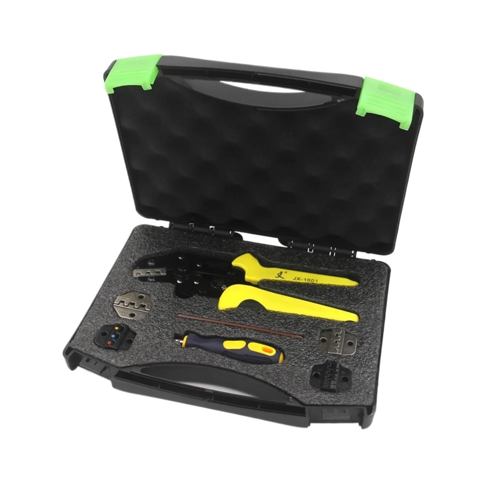 Kit de alicates de crimpado de terminales de cable profesionales, herramienta de crimpado de casquillos de cordón, herramientas manuales for terminales de cable, herramienta de crimpado Para electrici