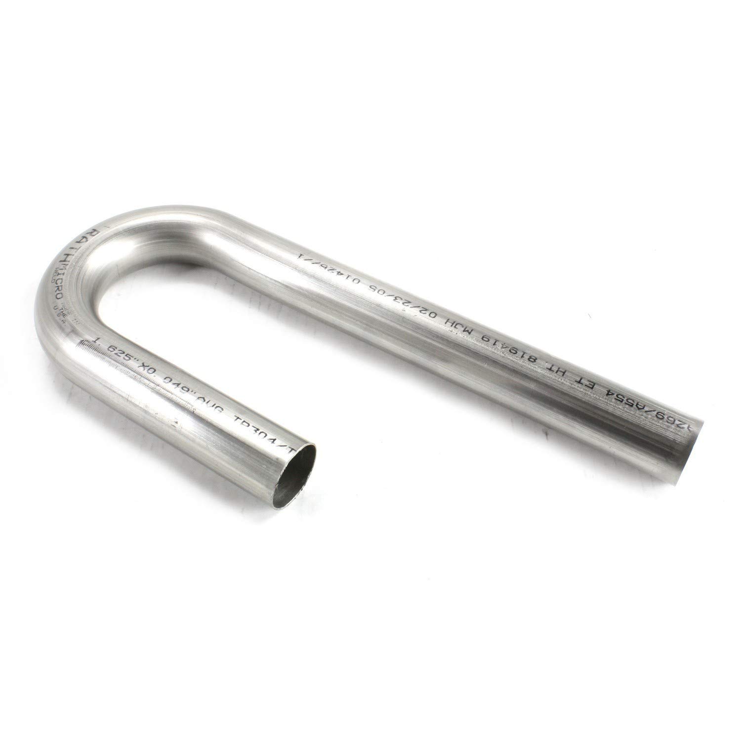 Patriot Exhaust H6902 1-1/2" 304 Stainless Steel J-Bend Exhaust Pipe