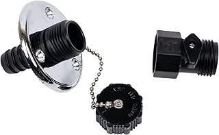 T-H Marine Washdown Valve w/Chrome Base