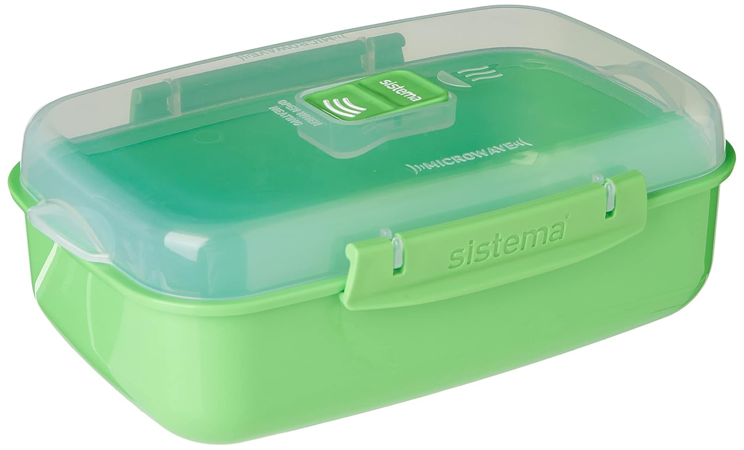 Buy Sistema Microwave Rectangular Container, Assorted Colours, 1.25