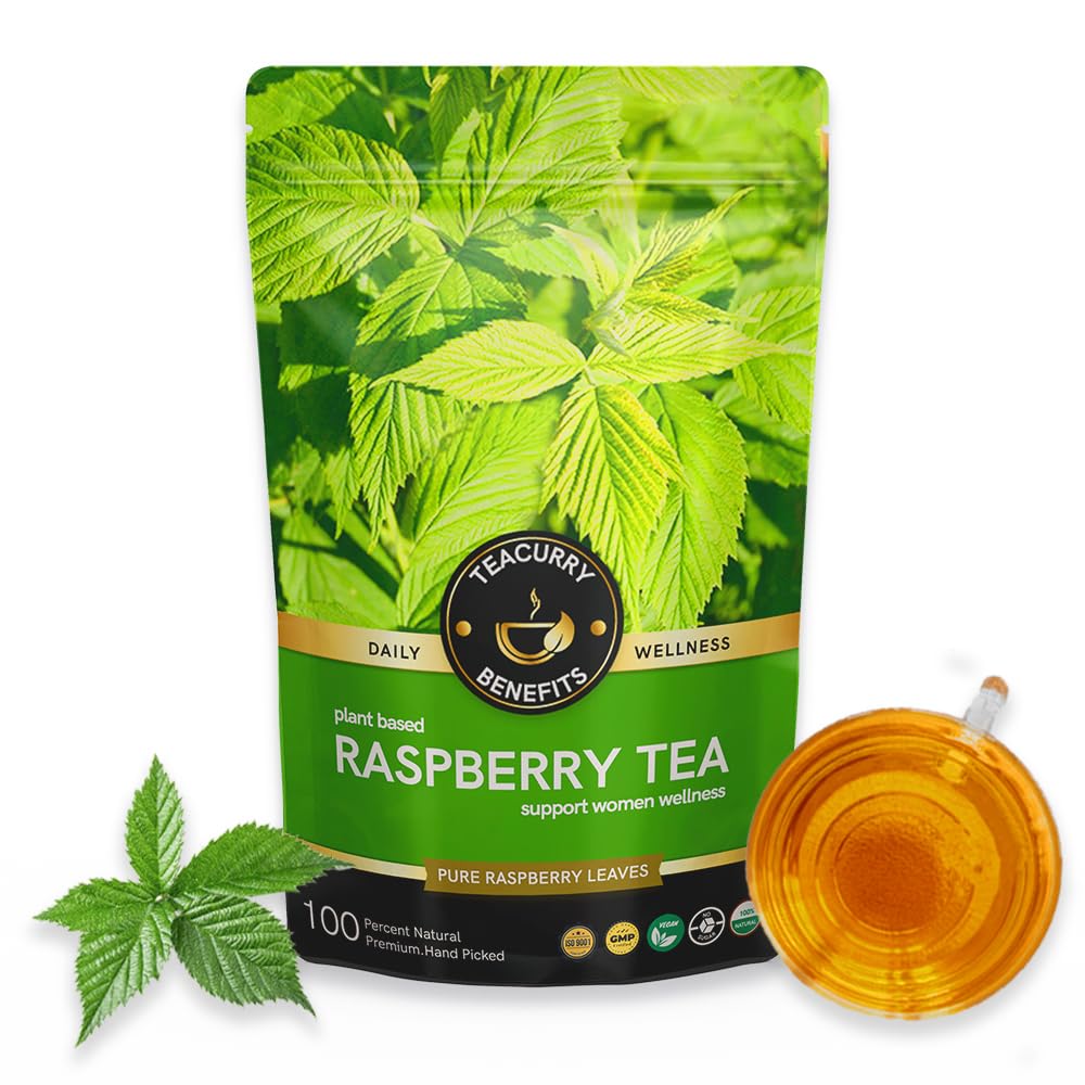 Raspberry Leaf Tea (50 Grams, 100 Cups)- Helps with Period health,& Labour