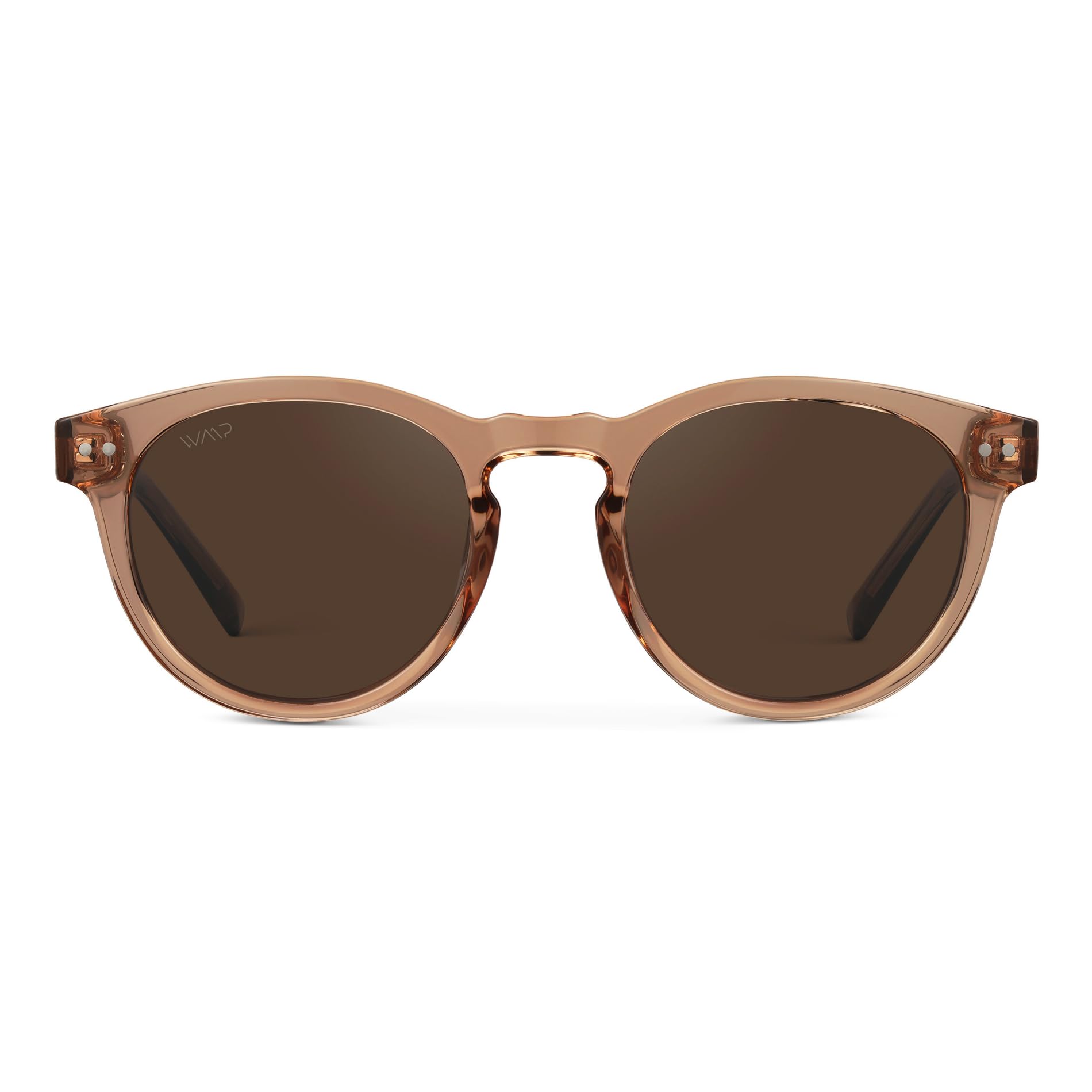 WearMe Pro Polarisierte klassische runde Retro-Sonnenbrille für Damen