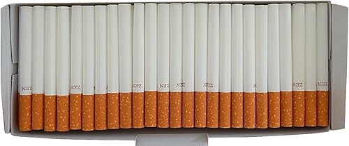 Miniatura 3 de ZEN Tubos de cigarrillos de sabor completo tamaño King -2 paquetes, 250 unidades por caja