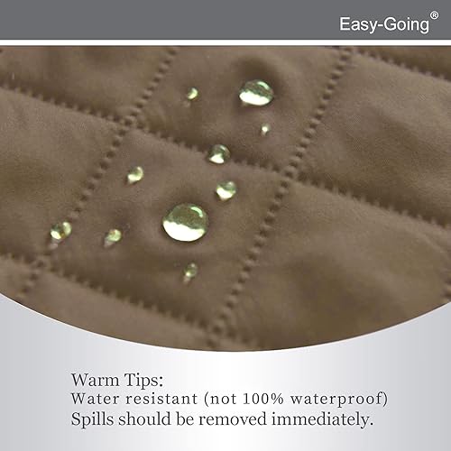 Miniatura 211 de Easy-Going - Funda reversible para sofá, resistente al agua, con varillas de espuma y correas elásticas, protector de muebles para mascotas y perros