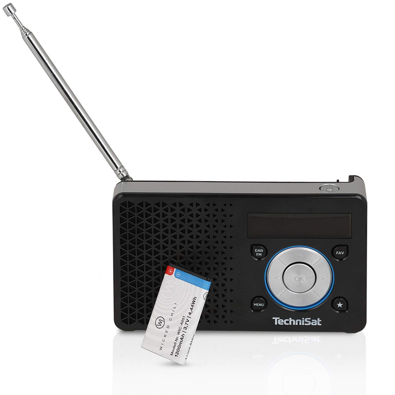 TechniSat DIGITRADIO Batteria Sostitutiva BL-5C 1200mAh Compatibile 2, 2S, 1, 1S, Viola 3, Transita 200, 100, RDR