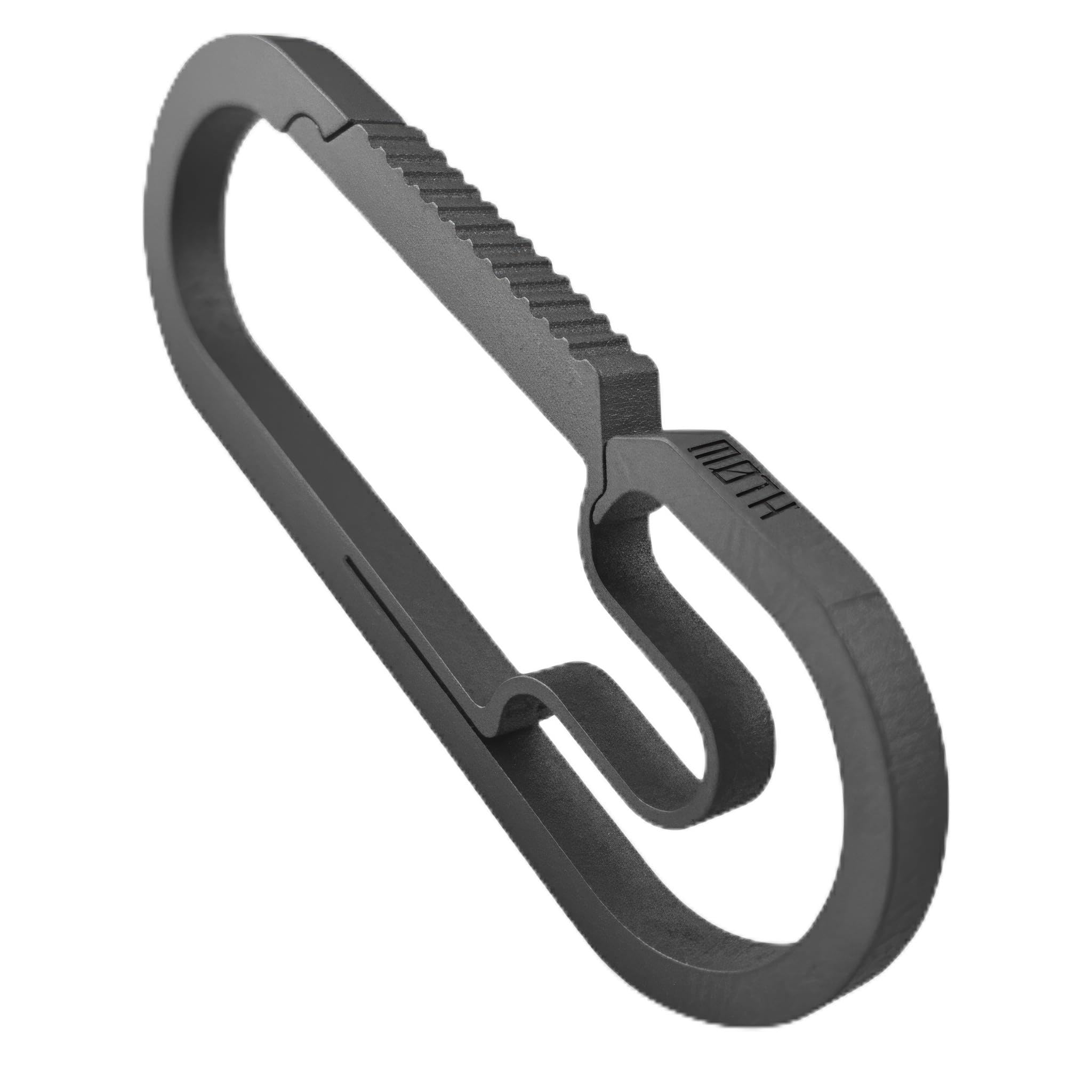 Titanium Carabiner Keychain – Ultralight Carabiner Clip for Everyday Carry, Hiking & Backpacking – Multi-Purpose, Durable Survival Gear & Camping Essentials
