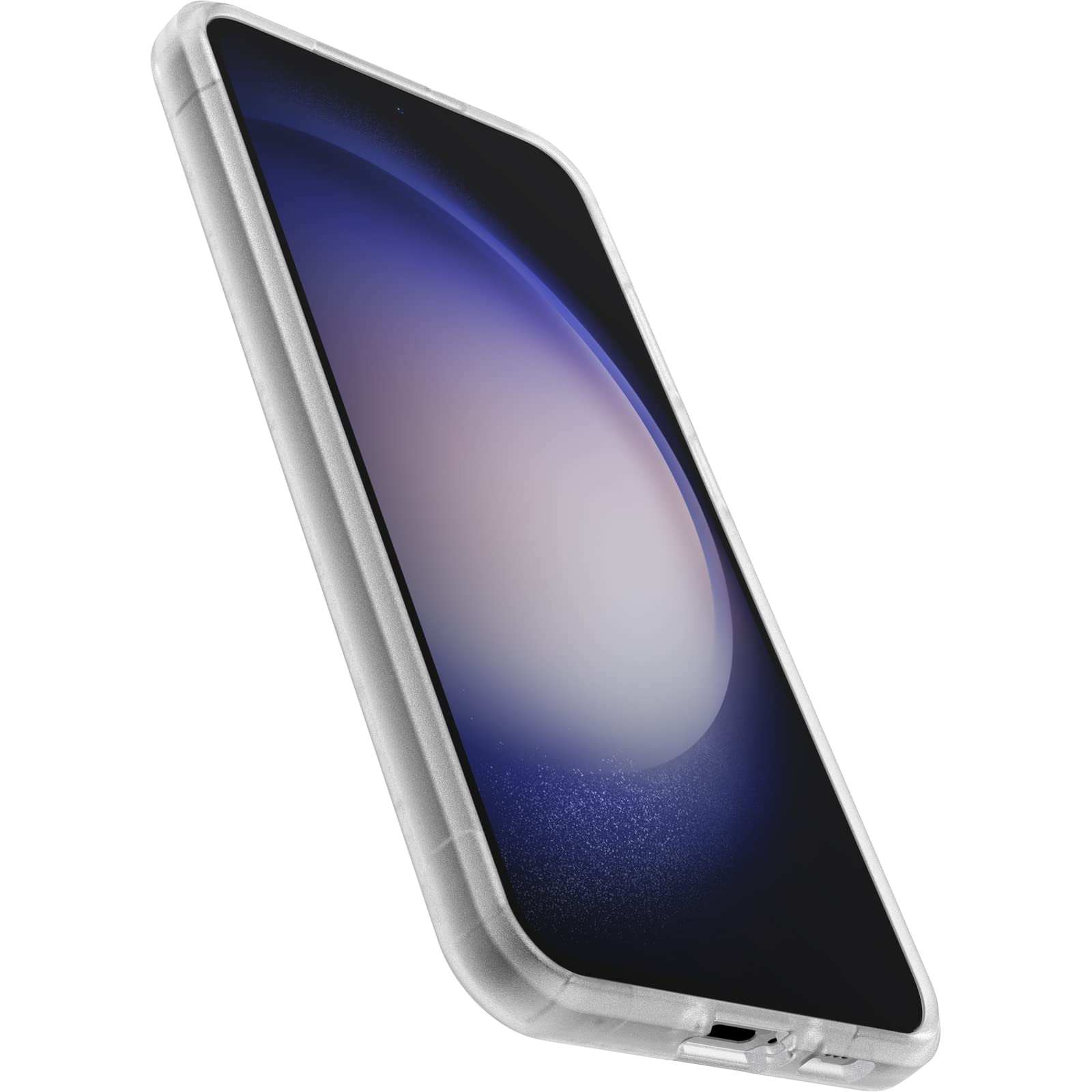 OtterBox Cover per Samsung Galaxy S23 Sleek, resistente a shock e cadute, cover ultrasottile, testata a norme anti caduta MIL-STD 810G, Protezione Antimicrobica, Stardust, Senza Retail Package