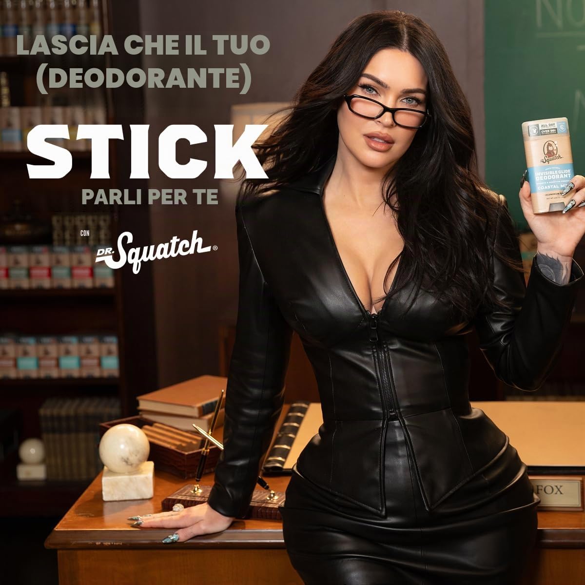 Dr. Squatch Deodorante naturale per uomo - per uomo antiodore senza alluminio - Birchwood Breeze, Cool Fresh Aloe, Fresh Falls, Wood Barrel Bourbon (confezione da 4)