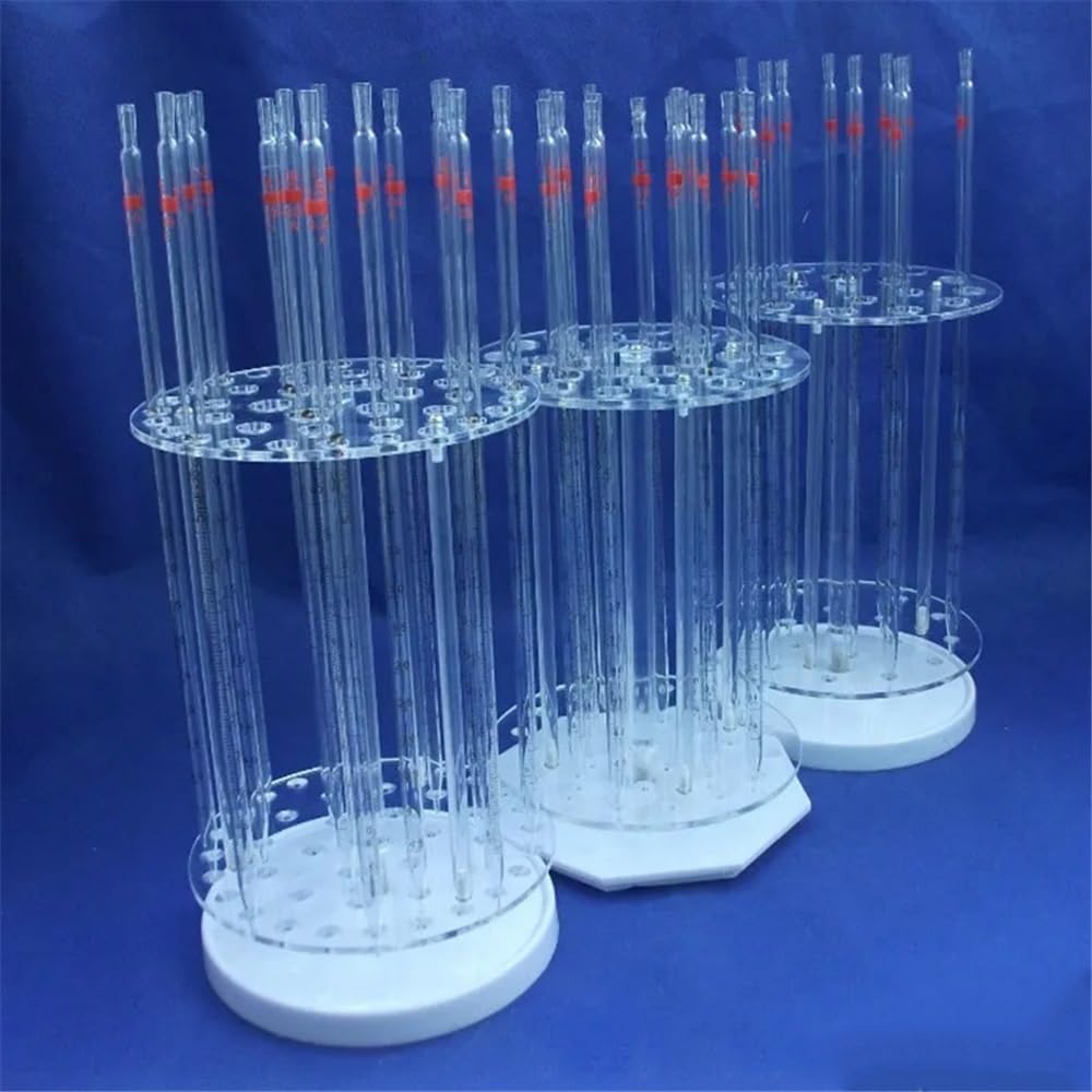 10 pezzi/lotto 10 ml pipetta graduata in vetro con pipetta di codifica 10 ml buretta in vetro 0,1 ml