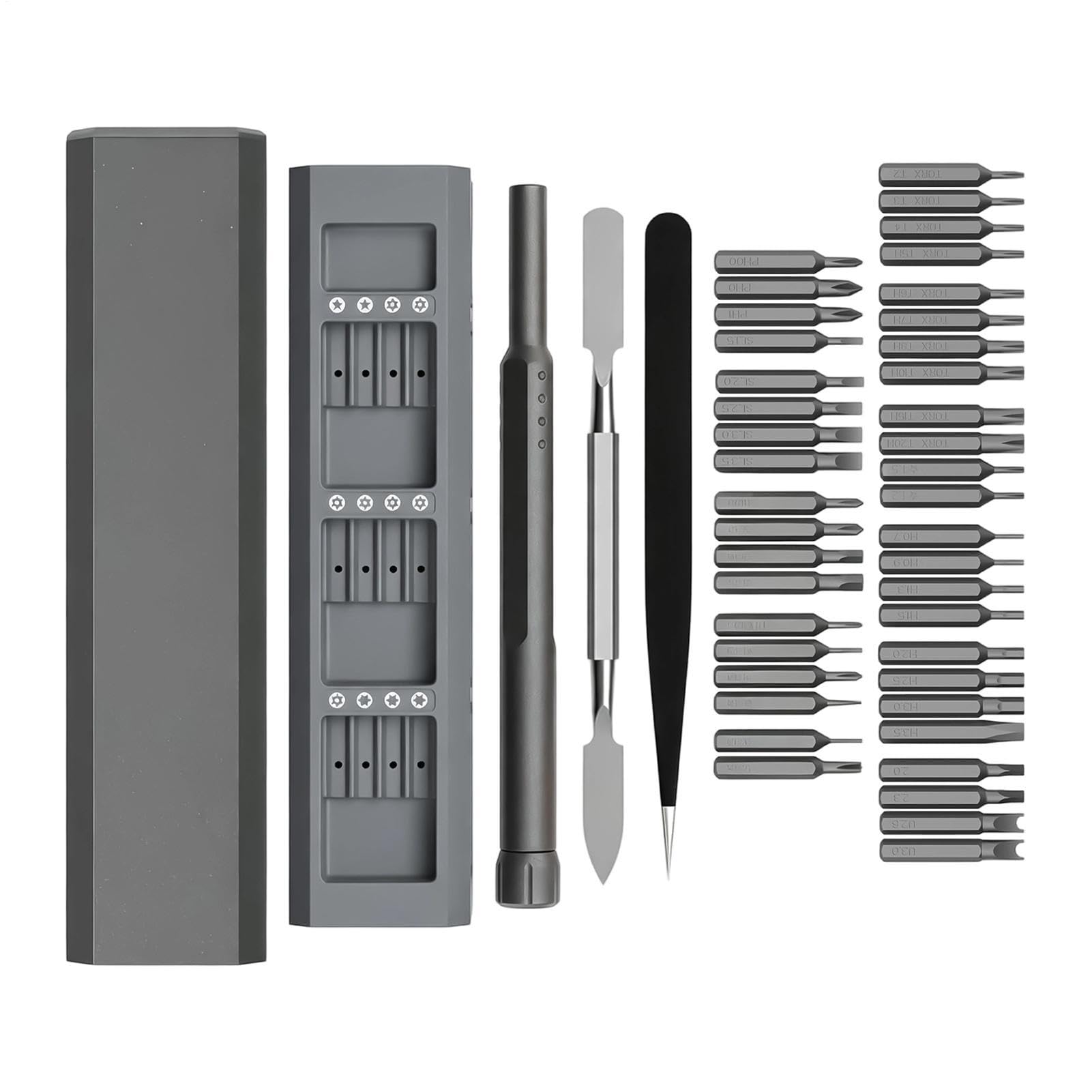Kit Cacciavite Magnetico Pinza Magnetica Multi-Maniglia Ergonomico