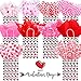 SANNIX 100 Sheets Valentine's Day Tissue Paper Bulk Gift Wrapping Paper for Gift Wrapping Boxes DIY Crafts Birthday Holiday Wedding Party Decoration 19.7 ×13.8 Inch (10 Patterns)