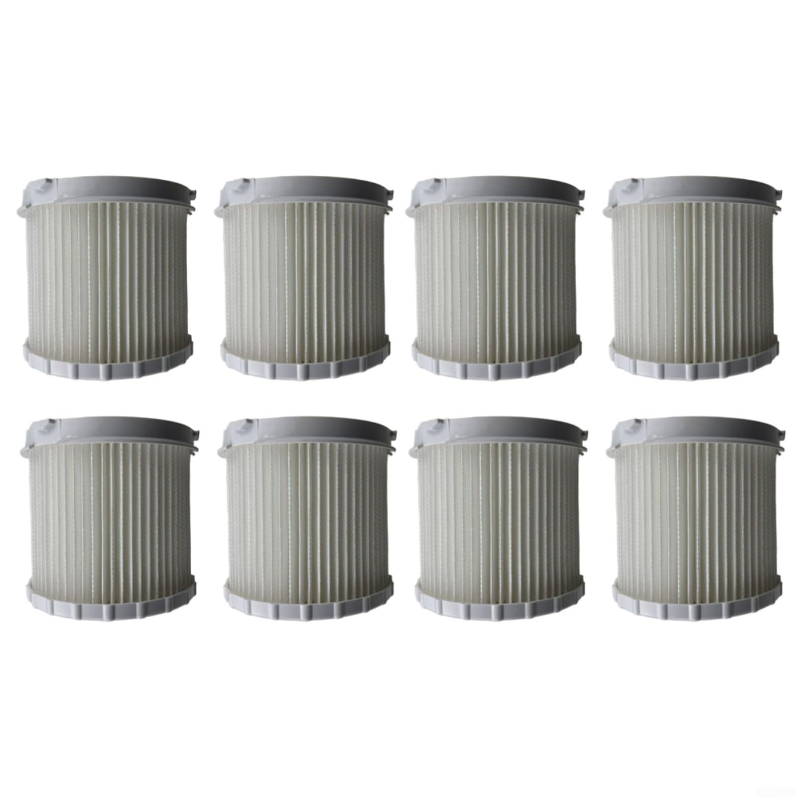 Lot de 8 filtres HEPA pour DVC750L DVC750Z XCV11Z en polypropylène lavable