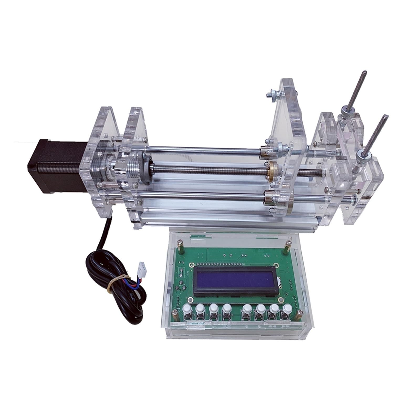 Membranpumpe, 1–150 ml Labor-Mikrospritzenpumpe, Desktop-Präzisions-Elektro-Injektionspumpe, Mini-Propel-Pumpe, Flüssigkleberspender, 12 V(Standard Model)