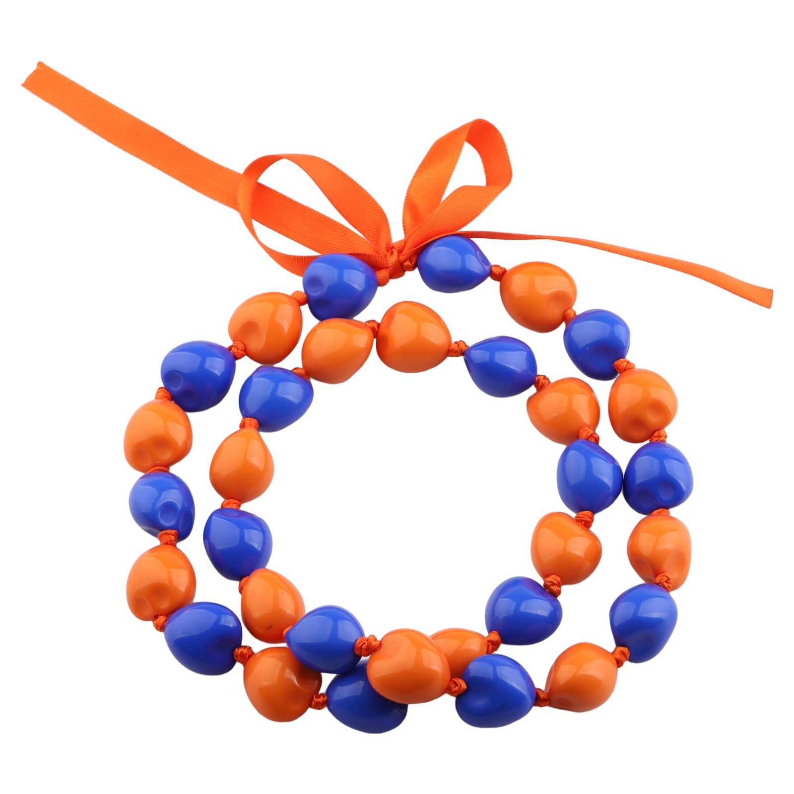 Collier hawaïen Kukui en noix de Lei authentiques polies à la main - 8