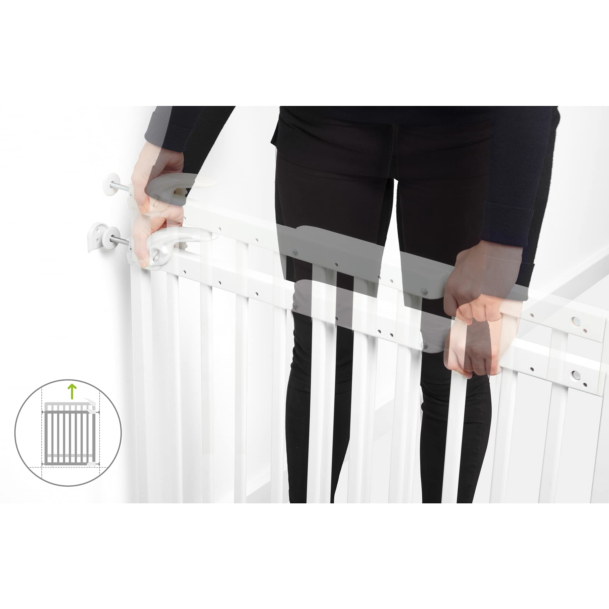 Badabulle Barrera Seguridad Deco Pop Blanca