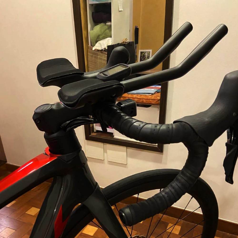 RXL SL Manillar de Carbono para Triatlón y Ciclismo - Aero 31.8mm, TT, Carretera, 30° UD Mate, 360mm | Manillar de triatlón de carbono, plano, diseño de extensión de flexión, UD mate, 360 mm