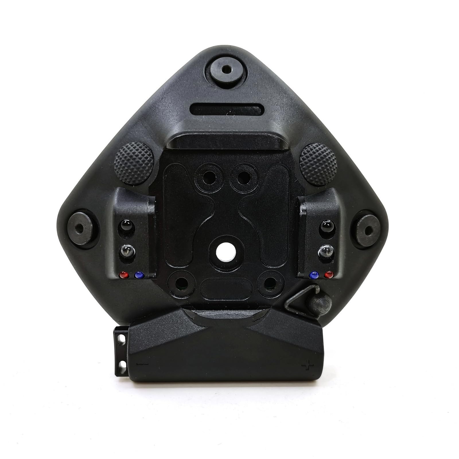 ABS Plastic Universal NVG Night Vision Shroud Mount Base 1 or 3 Holes with Lamp for ACH MICH PASGT CVC NV Helmet for Tactical Paintball Airsoft (Black)