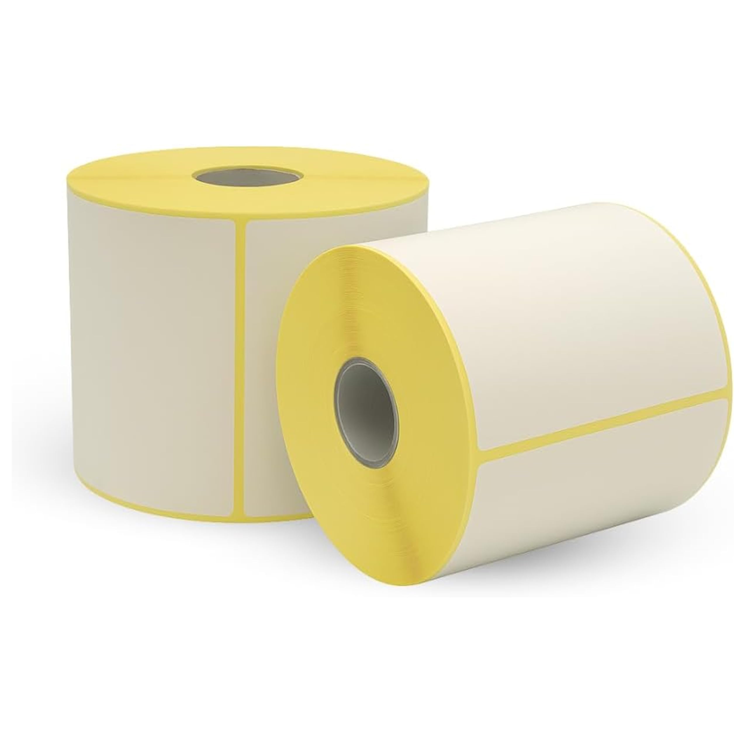 F.C. Distribution 3 rotoli da 500 etichette termiche misura 100 x 100 foro 40 mm 1500 pezzi in totale