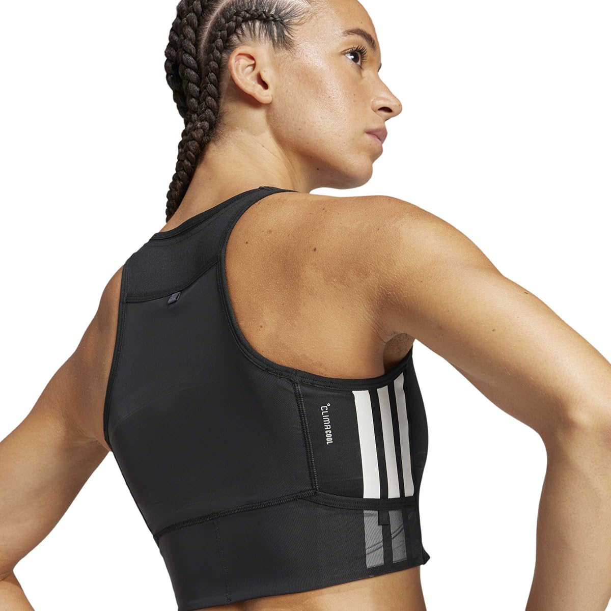 adidas Débardeur de course Adizero pour femme avec poches en gel