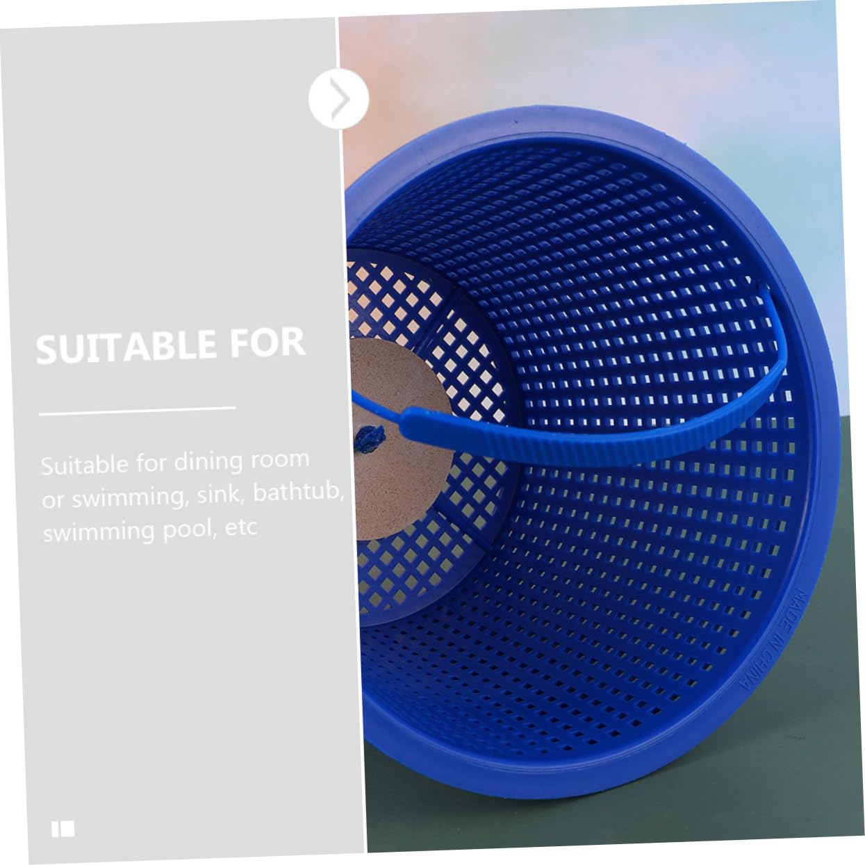 Yardwe 2stücke Portable Swimming Pool Filter Basket Anti-Clogging Wiederverwendbare Effektiver Schmutzfänger Für Einfach Zu Reinigen Pool Zubehör