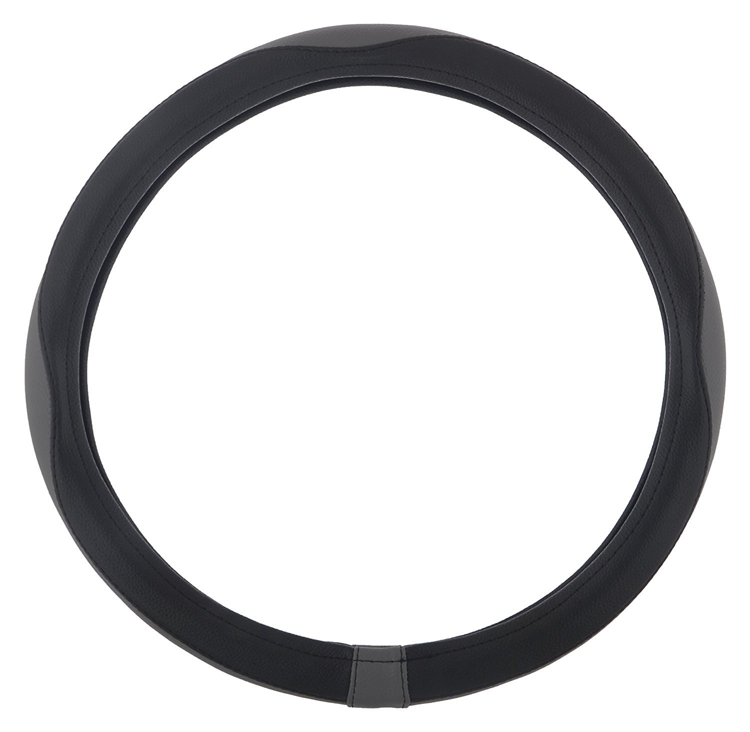 Hi Art ExtraGrip1734 Black and Grey Car Steering Wheel Cover for Ford Figo Aspire-image-37