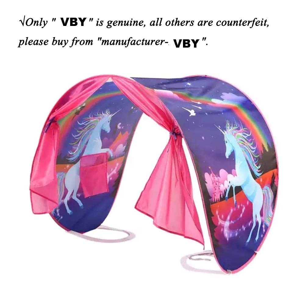 Kids Dream Bed Tent Twin Size Deluxe Space Adventure & Dinosaur