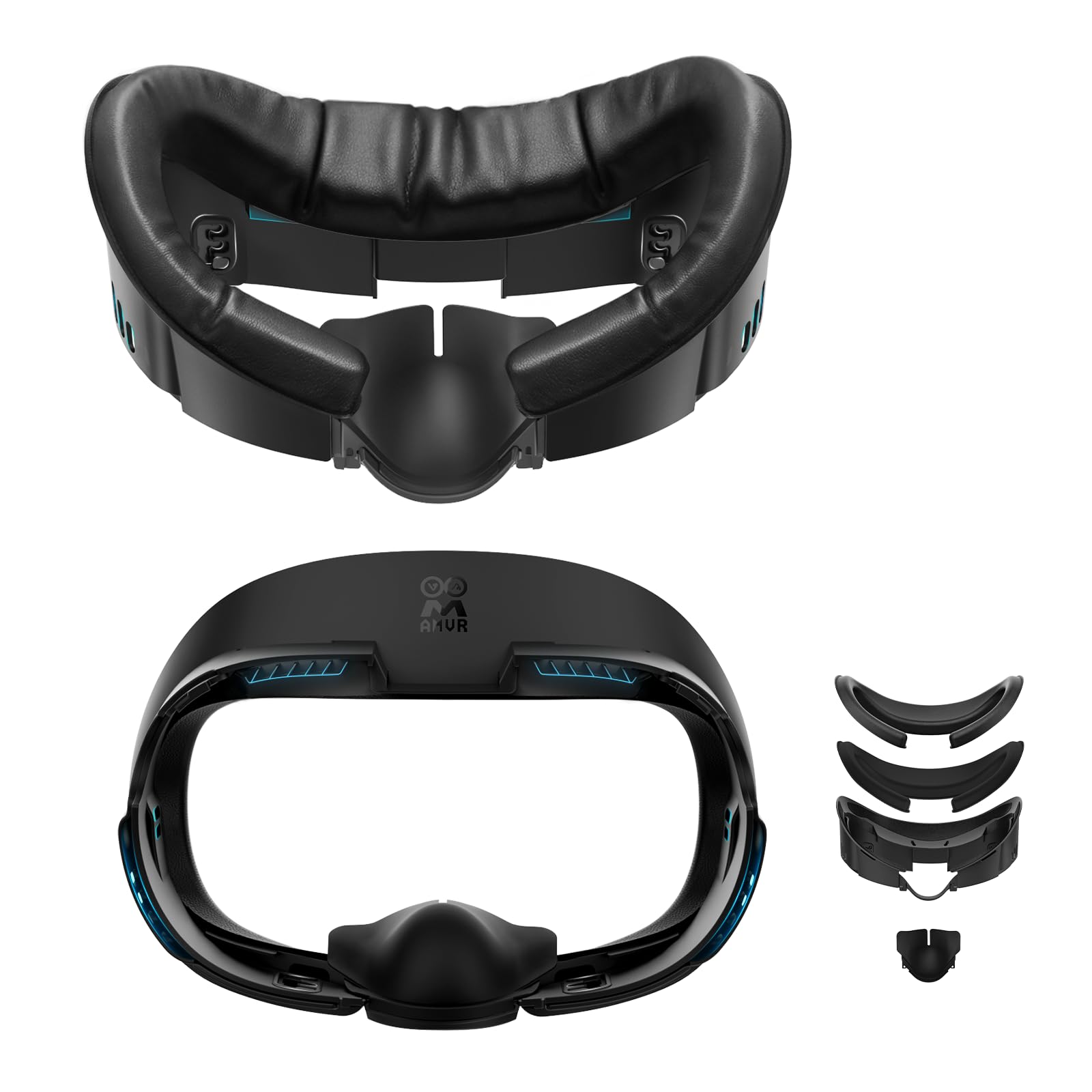AMVR Face Cover Pad Facial Interface Compatible with Meta/Oculus Quest 3 Accessories, with Soft PU Face Cushion Pad Replacement for Quest 3 and Breathable Ice Silk Cotton, Air-Circulation Design (B0CNYGQ1SF) Amazon Price History, Amazon Price Tracker
