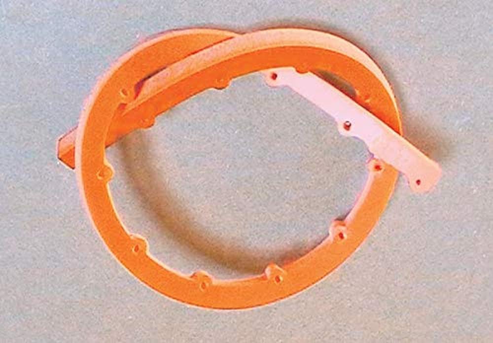 CMT TMP-1000 DIMA FLESSIBILE ARANCIO DA 18X18X1000mm X FRESATURA SAGOMATA