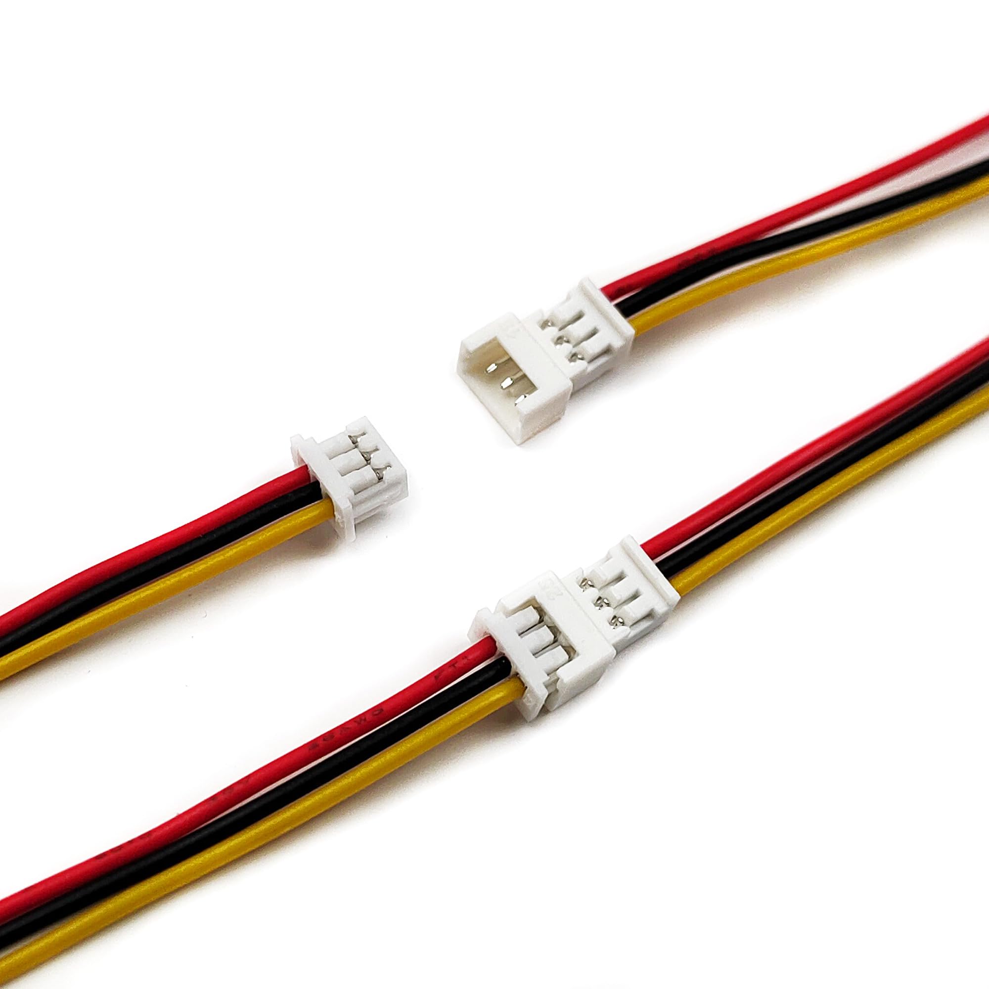 Amazon.com: 10 Pairs JST Connectors 1.25mm 3 Pin Micro Male and