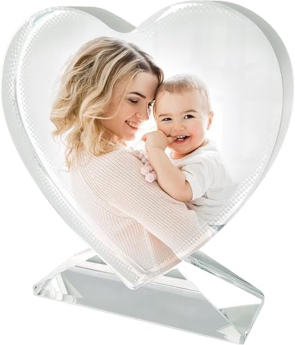 Miniatura 2 de Cristal de sublimación en blanco para marco de fotos personalizado, placa de premio, decoración de mesa de cristal, productos de impresión de