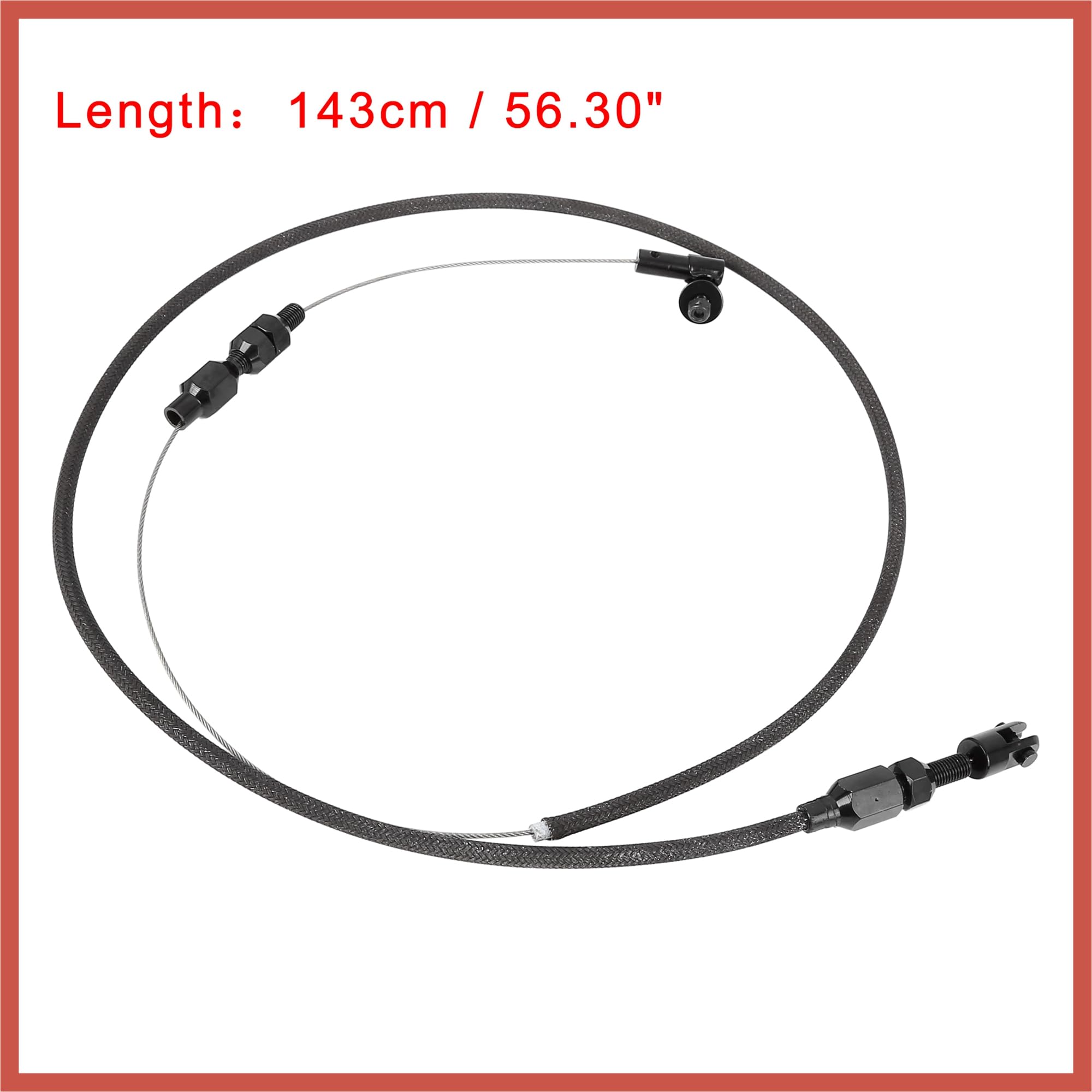 Car Throttle Cable With Installation Tool 36-Inch Universal Braided ...