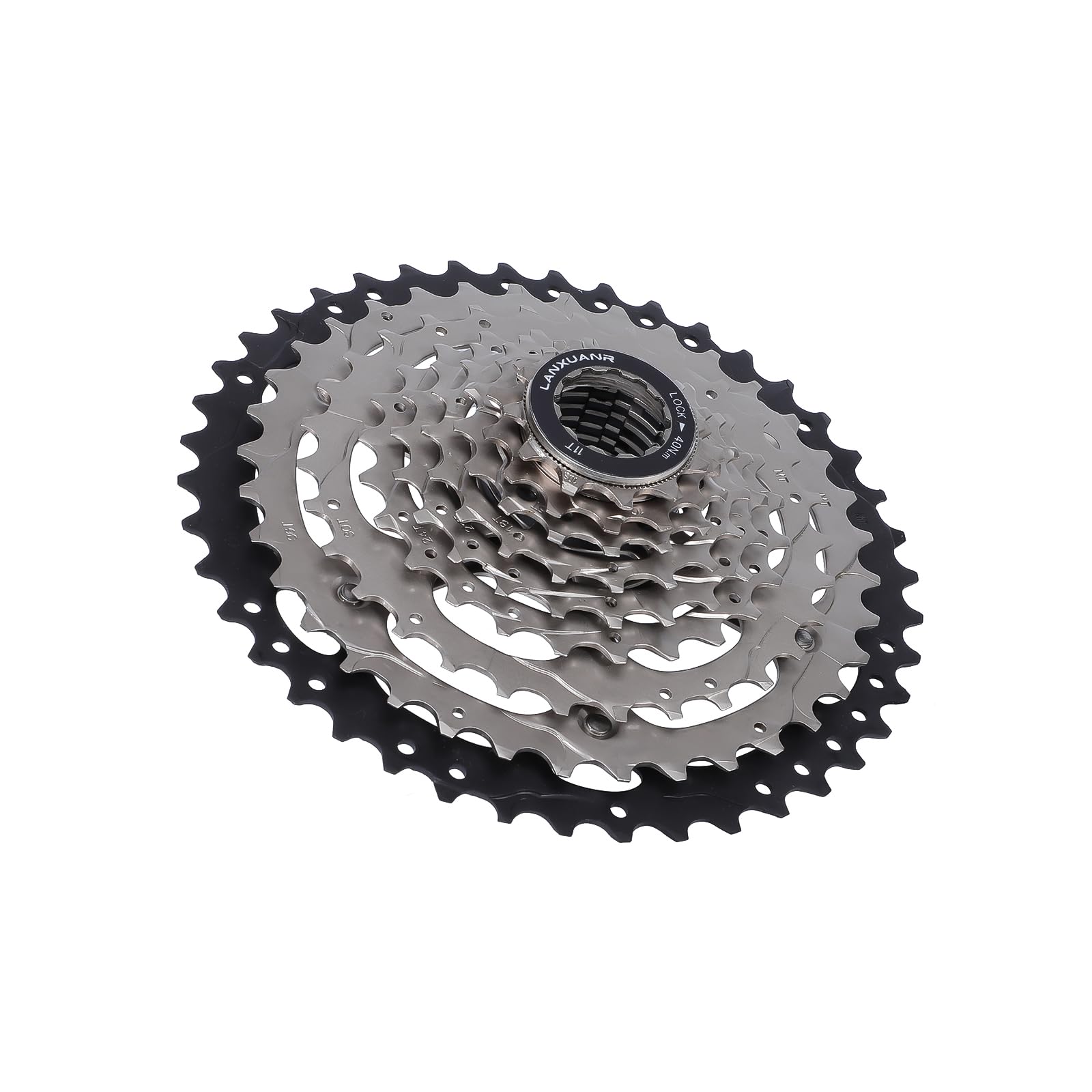 LANXUANR Bicycle 9 Speed Cassette Sprocket，Fit for Mountain Bike, Road Bicycle.Super Light
