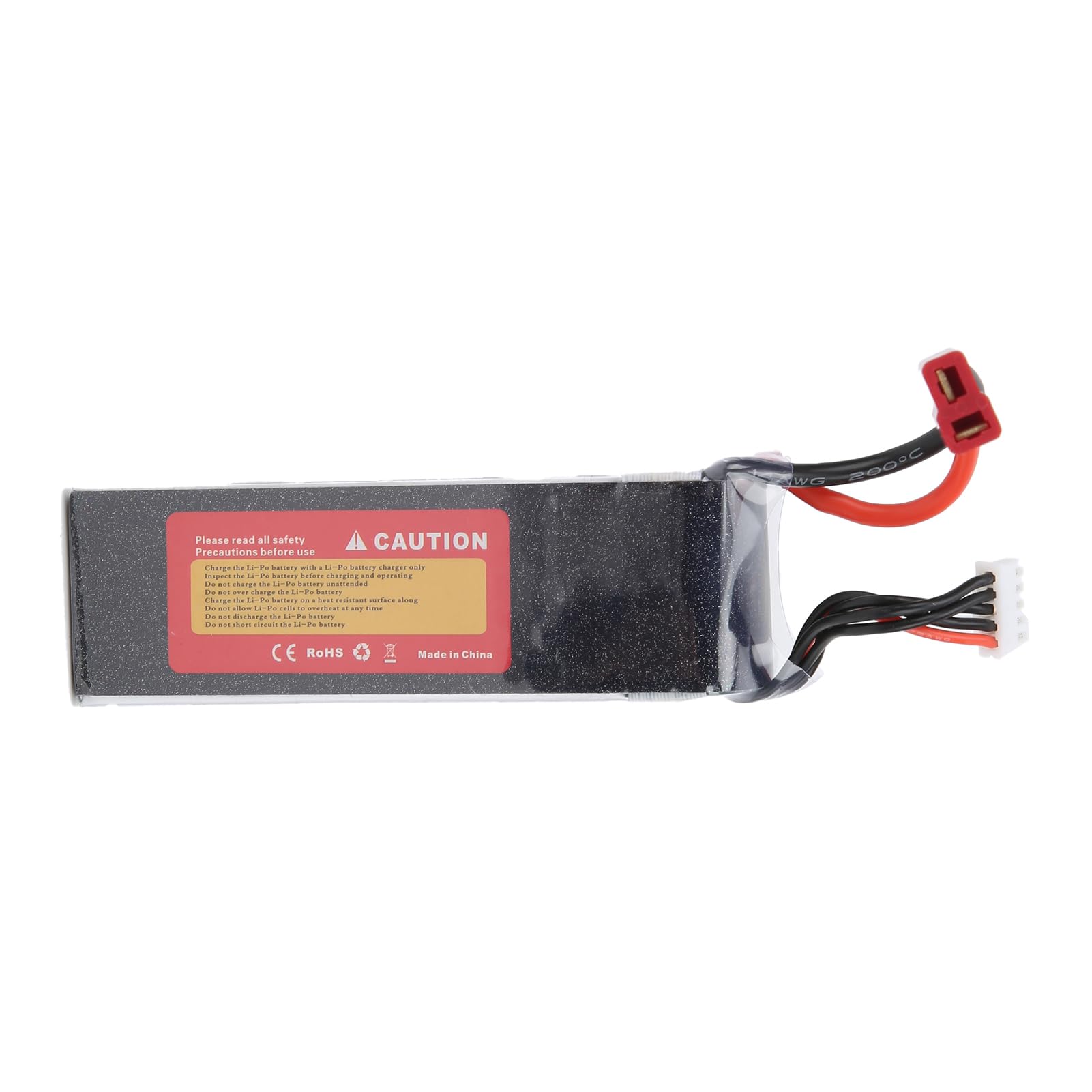 Alomejor Batteria Lipo 2200mAh 45C 4S per Auto RC, Prestazioni di Scarica Elevate per la Massima Conversione di Energia per Auto/aerei Telecomandati