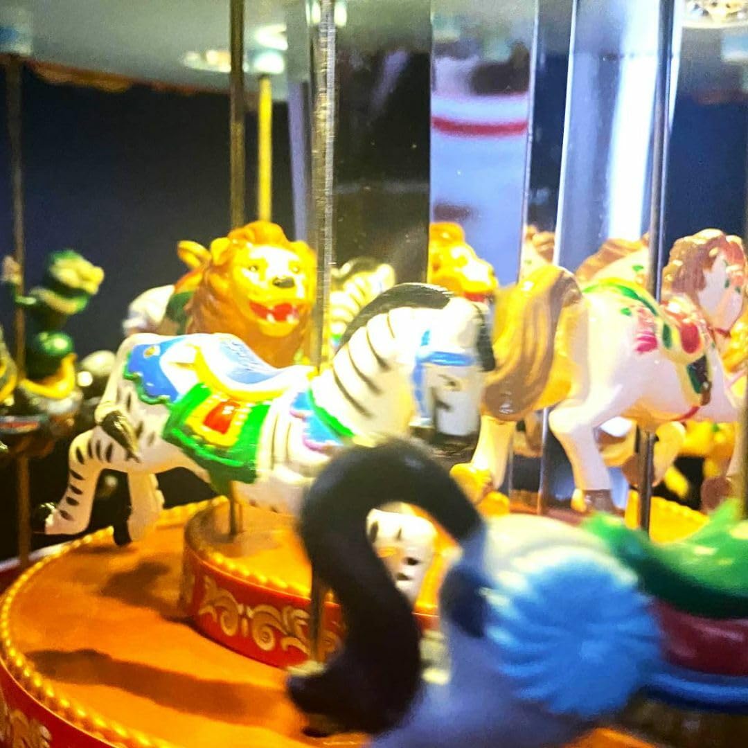 Amazon.co.jp: レアミスタークリスマスメリーゴーランドオルゴール