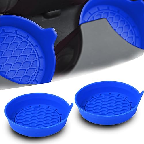 Pincuttee Juego de 2 posavasos de silicona para automóvil, portavasos de automóvil, portavasos antideslizantes para automóvil, accesorios para el