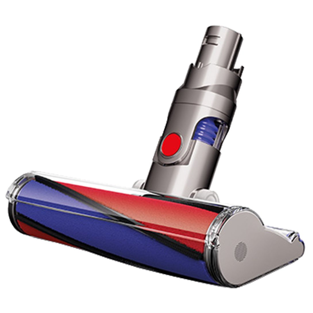 Dyson 966489–01 miękka głowica czyszcząca, czerwona/fioletowa