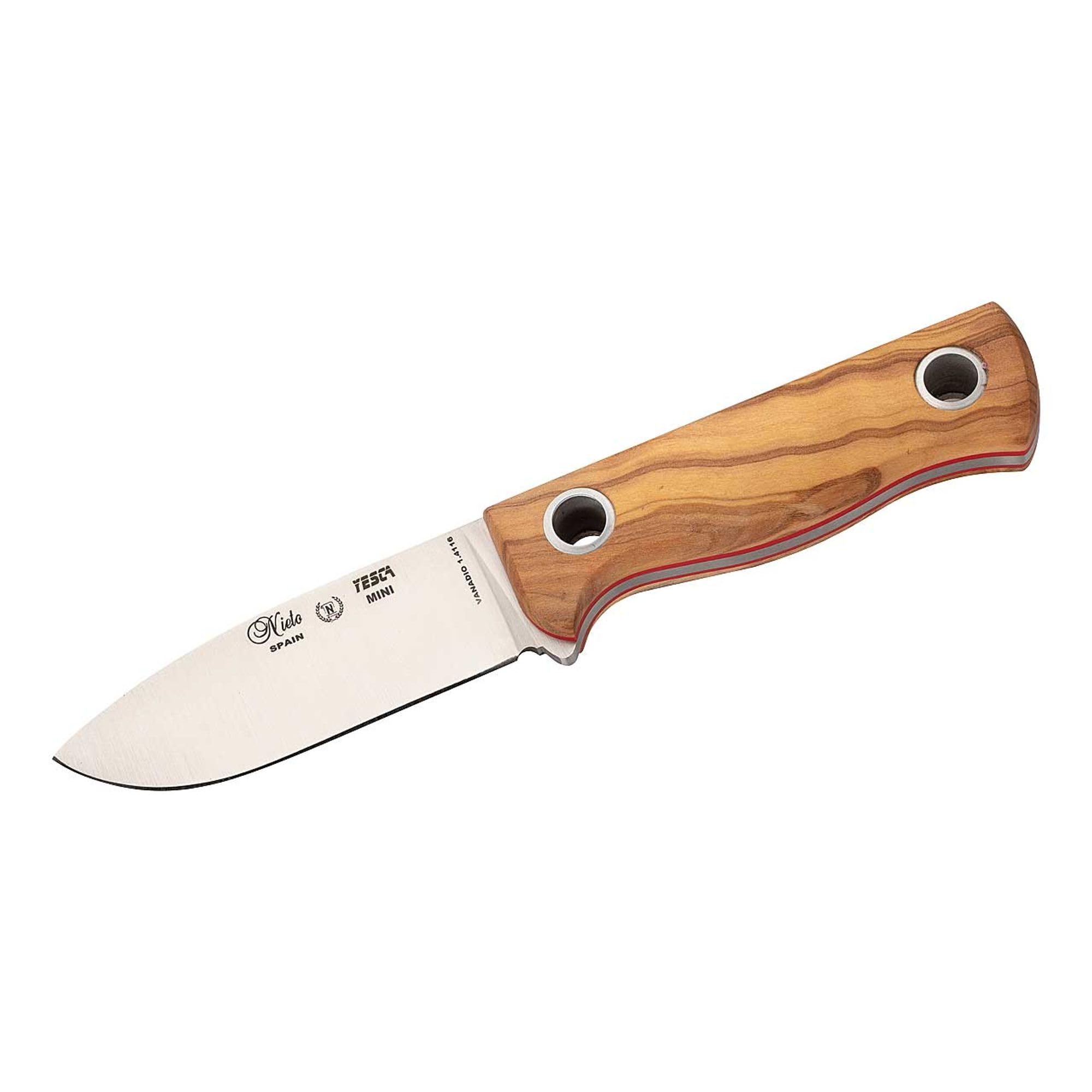 Nieto, Mehrzweckmesser, Gürtelmesser YESCA MINI Braun (7.50 cm)