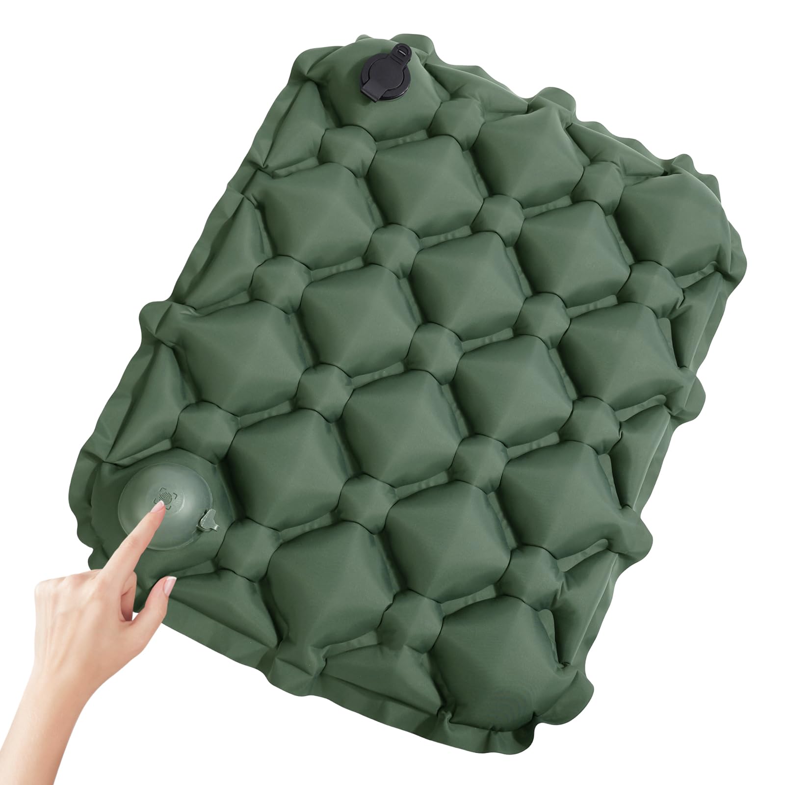 Amazon.co.jp: 【ポンプ内蔵・衛生的】 エア座布団 アウトドア