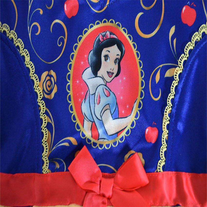 Girls Snow White Dress Up Like A Princess Toddler Nightgown3