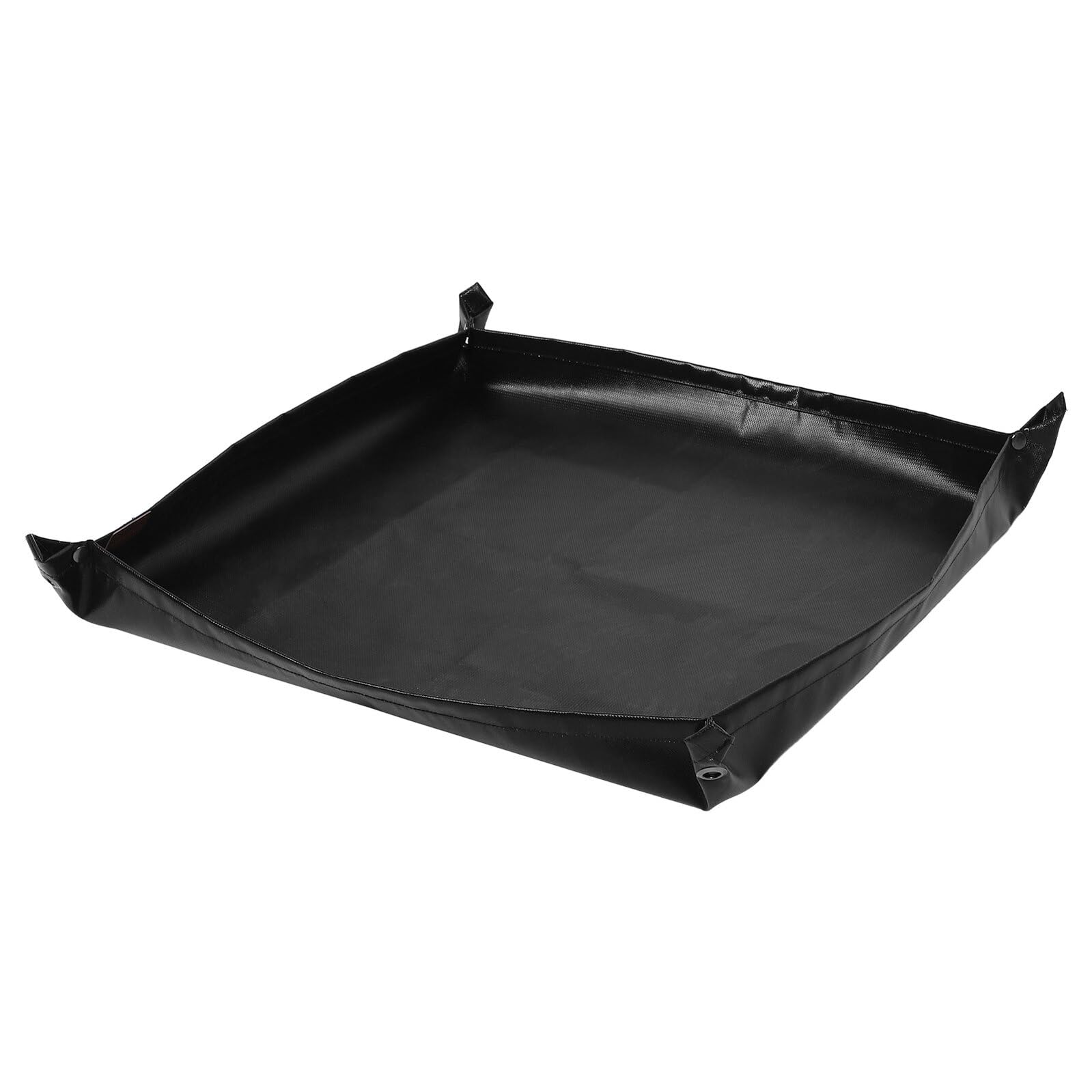 ifundom Alfombrilla Protectora para Barbacoa de 71x71cm, Silicona Negra | Ignífuga de Doble Cara, Fácil de Limpiar, para Camp Cookers y Grills, Uso Exterior en Bbq