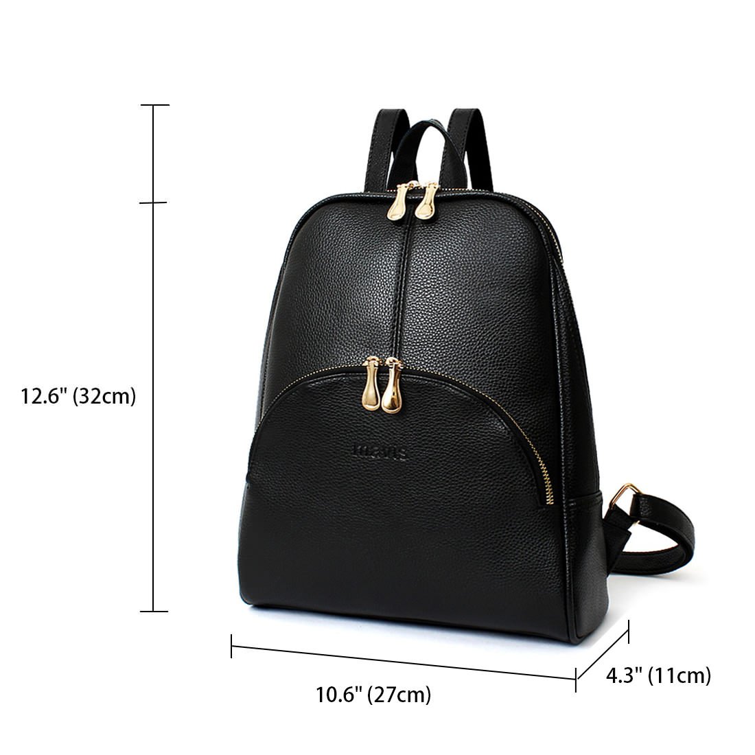 DEERWORD Donna Borse a Zaino Borsa a Zainetto Elegante Tracolla Zaini Firmate Marca Zainetti Antifurto PU pelle 3020 1 pz