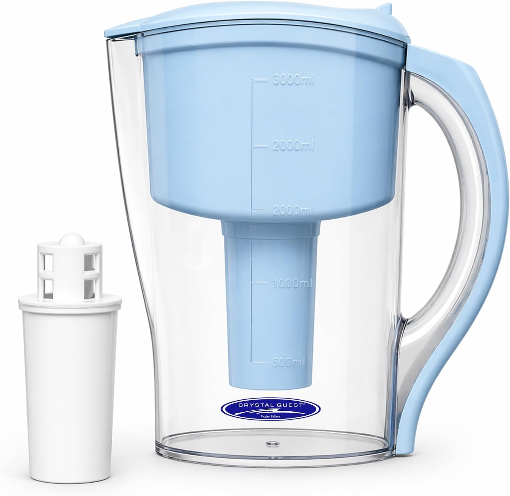 Water Pitcher Filter System | Alkalizing | Crystal Quest