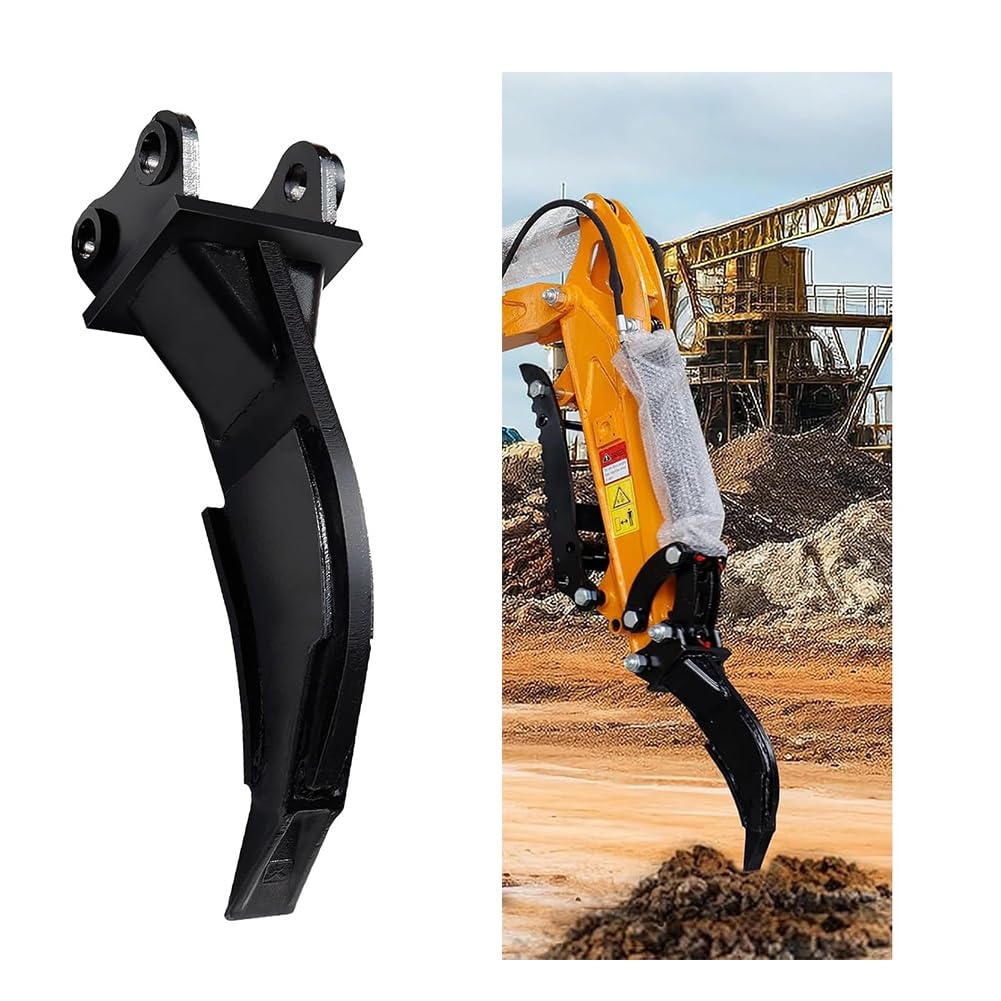 DYK&NX Accessori per Mini Escavatori Ripper con Pin*2, Facile da Installare, Robusto