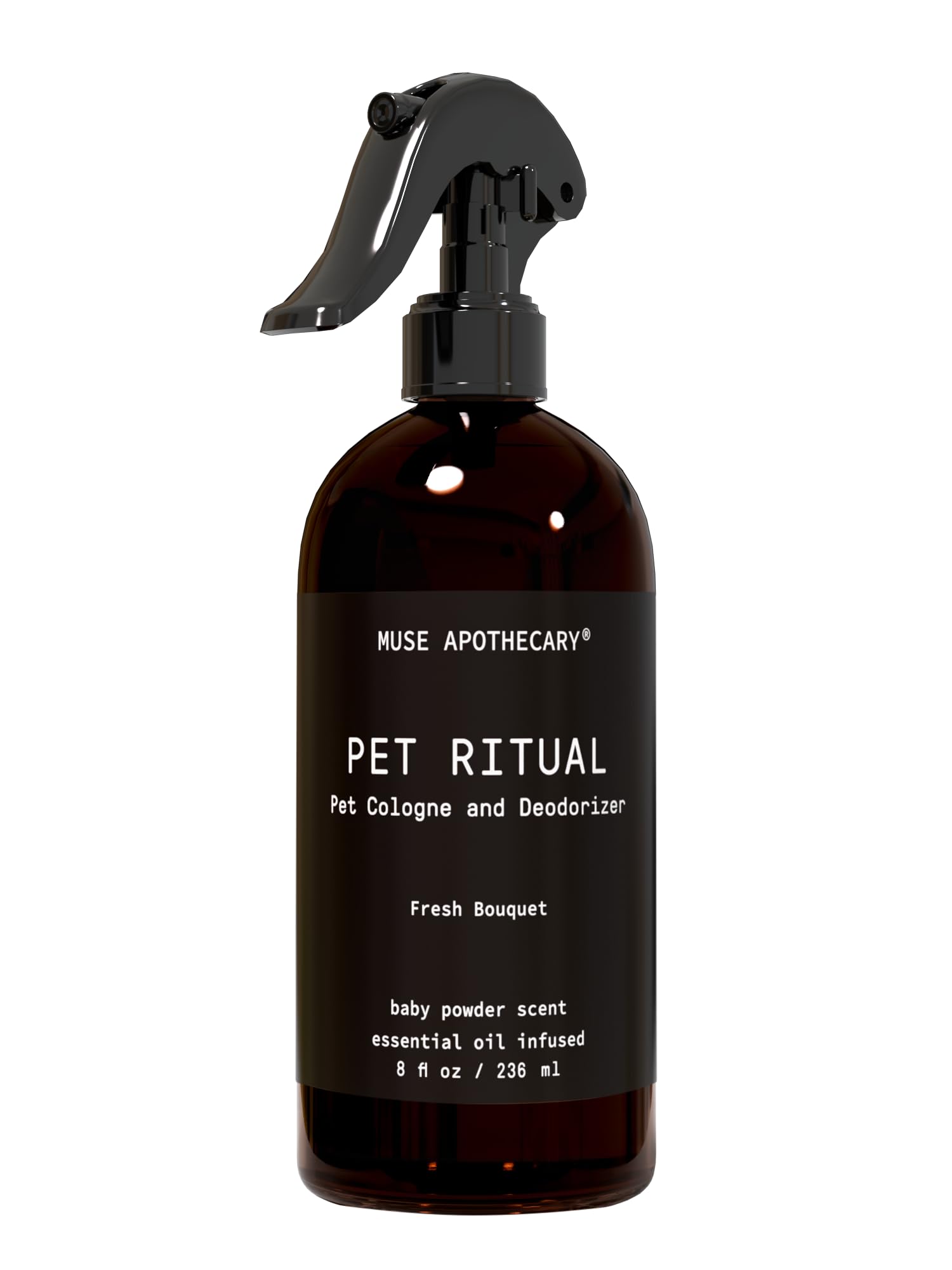 Muse Apothecary Pet Ritual Pet Cologne Spray for Dogs - Dog Perfume Spray Long Lasting After Bath - Pet Perfume for Dogs - Essential Oils Infused -