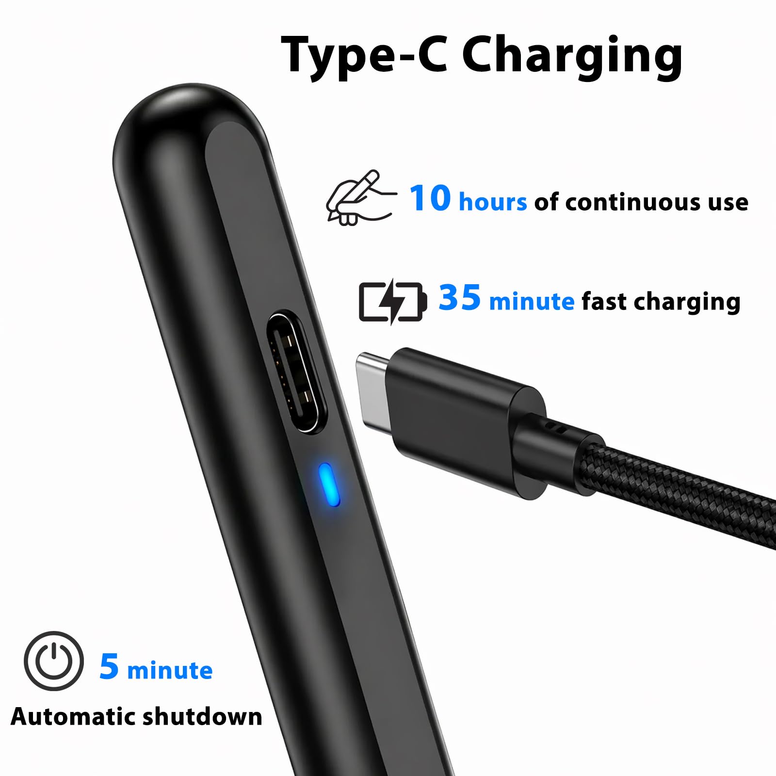 CMARS Lápiz capacitivo para Samsung Galaxy Tab A11/A11+/A9/A9+/A8/A7/A7 Lite/A6