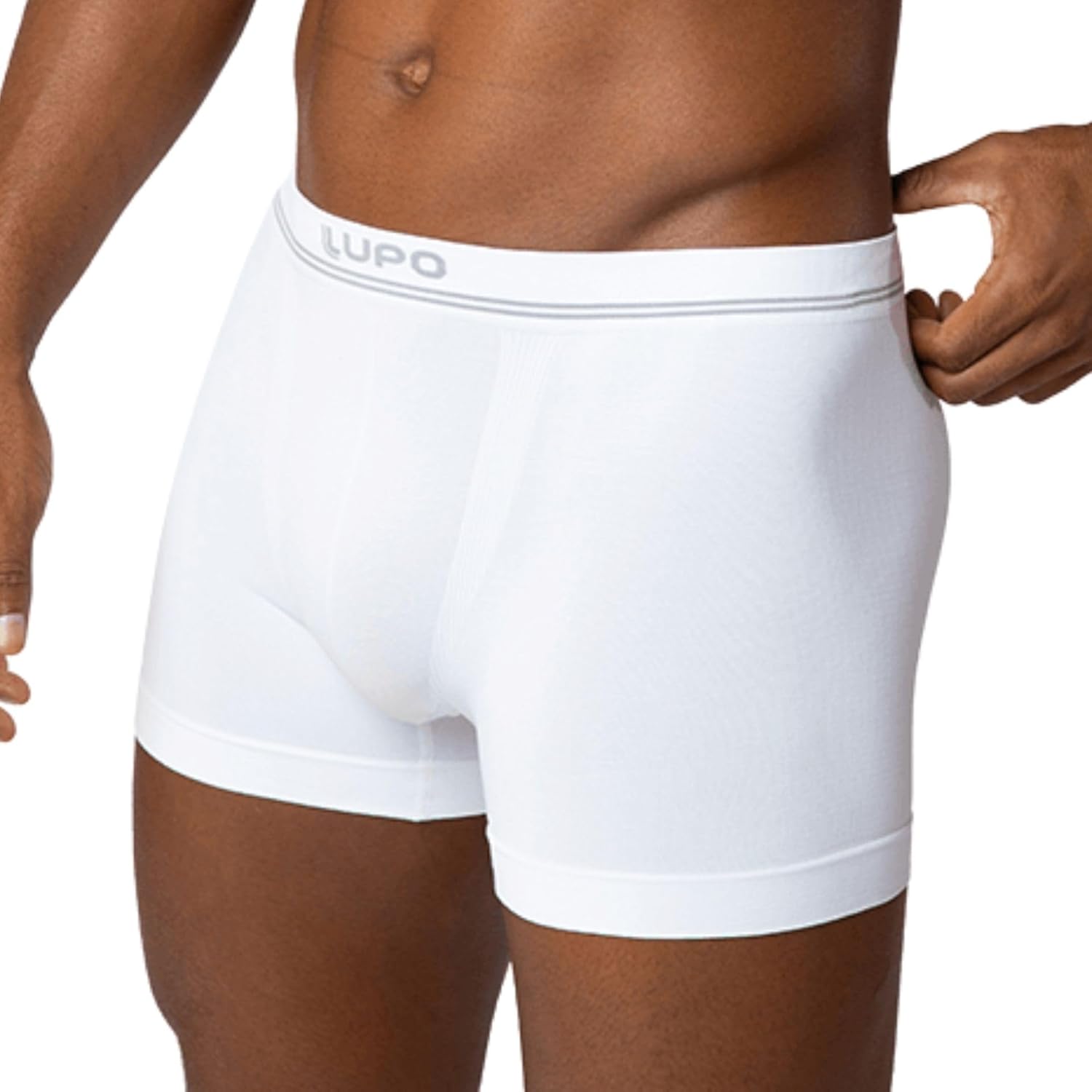 Cueca Boxer Lupo Sem Costura Microfibra Poliamida Masculina Original