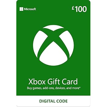 Xbox Gift Card £100 Digital Download