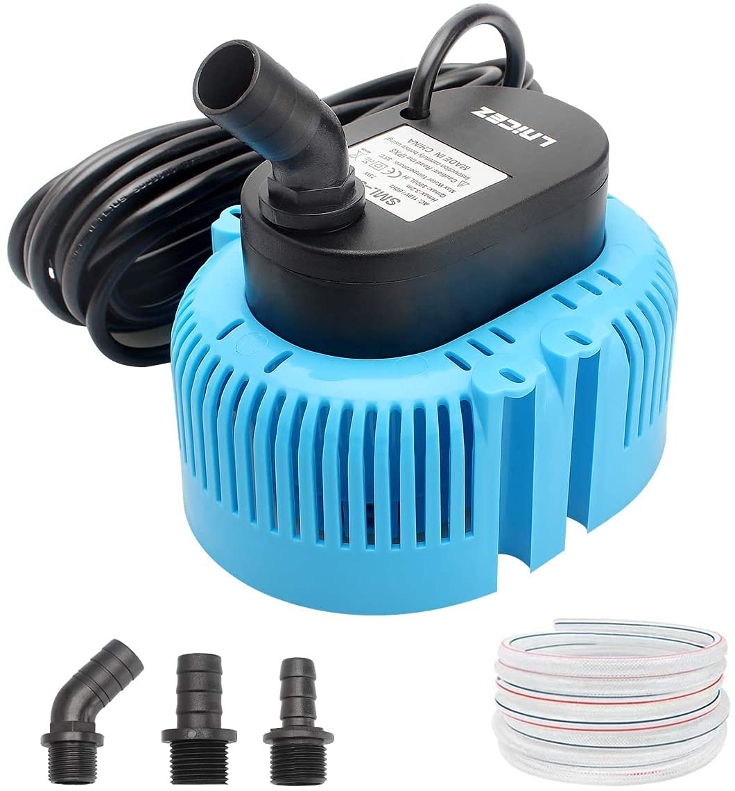 Pool Cover Pump Above Ground Submersible Sump Pump, Swimming Water Removal Pumps, with